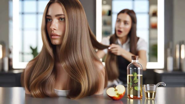 Friseurkette geplättet: So glänzen meine Haare ohne Spülung dank Küchen-Trick