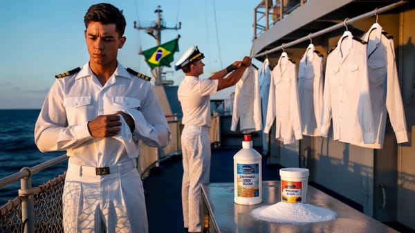 Es ist nicht die Seife und nicht die Maschine: Das Geheimnis der brasilianischen Marine für strahlend weiße Wäsche