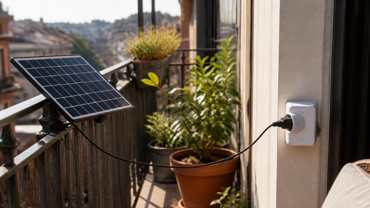 Mini-Photovoltaik trifft intelligente Haussteuerung: Wer beide Welten verbindet, nutzt jede erzeugte Kilowattstunde o