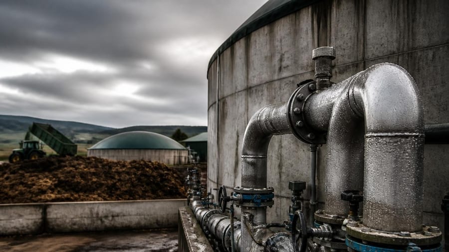 Biogas vom Hof: Warum ein Bauer seine Gülleanlage nicht mehr bauen würde