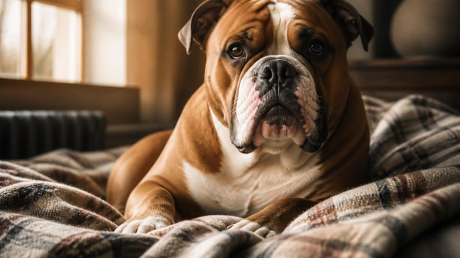 Bulldog-Mix Babo will immer kuscheln und sucht ein Zuhause