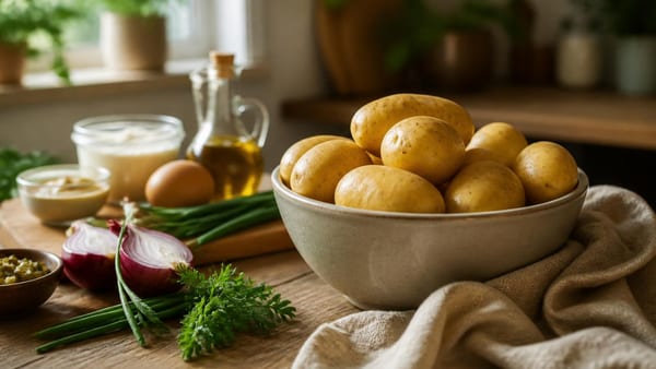Kartoffelsalat gehört zu den beliebtesten Beilagen – doch oft fehlt es an Raffinesse. Wie die richtige Zubereitung au…