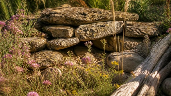 Heimische Reptilien verlieren ihre Lebensräume. Mit einfachen Mitteln entsteht ein artgerechter Rückzugsort im eigene…