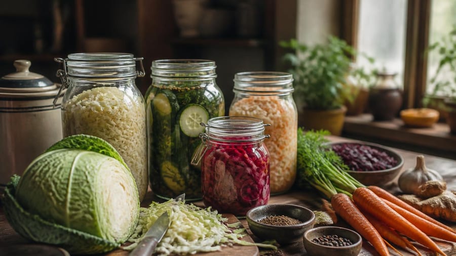 Fermentation: So machen Sie Lebensmittel einfach haltbar