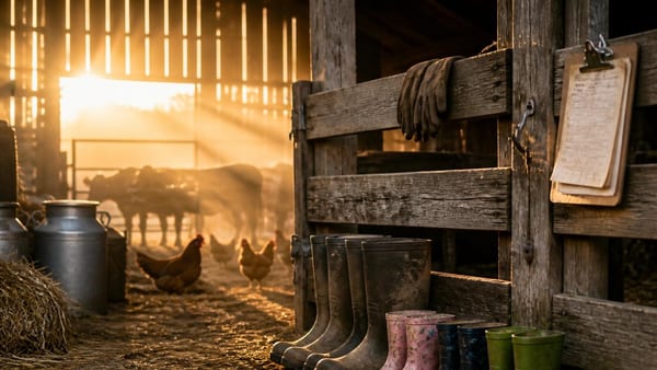 Landwirtinnen managen Betriebe, Tiere und Familie zugleich. Ein Einblick in den Alltag zwischen Stall, Feld und Erzie…