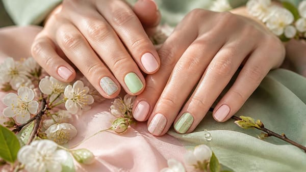 Frühlings-Maniküren: Die 10 schönsten Designs für kurze Nägel