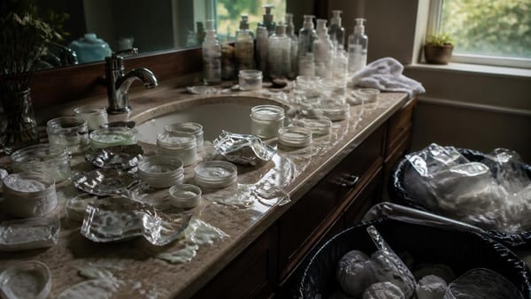 Wellness für zu Hause: Die meisten Gesichtsmasken pflegen unbedenklich. Doch Einzelportionen und fehlende Recyclingan…