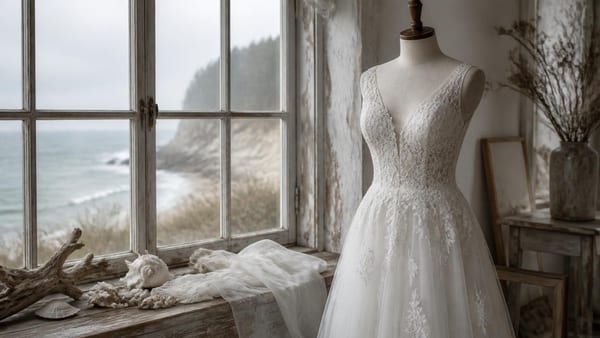 Zwischen Strand und Traumkleid: Warum viele Paare ihre Hochzeit an die Ostseeküste verlegen und was bei der Brautmode…