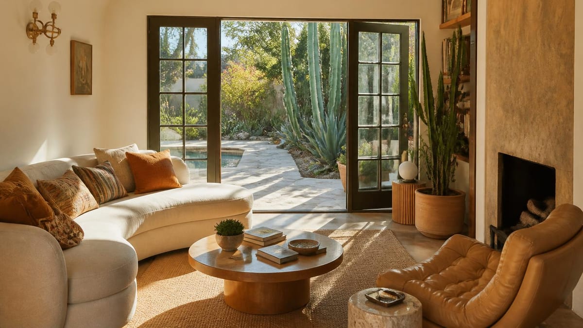 Interiordesigner Gabriel Yuri verwandelte einen 93-Quadratmeter-Bungalow in Silver Lake in ein Refugium zwischen kali