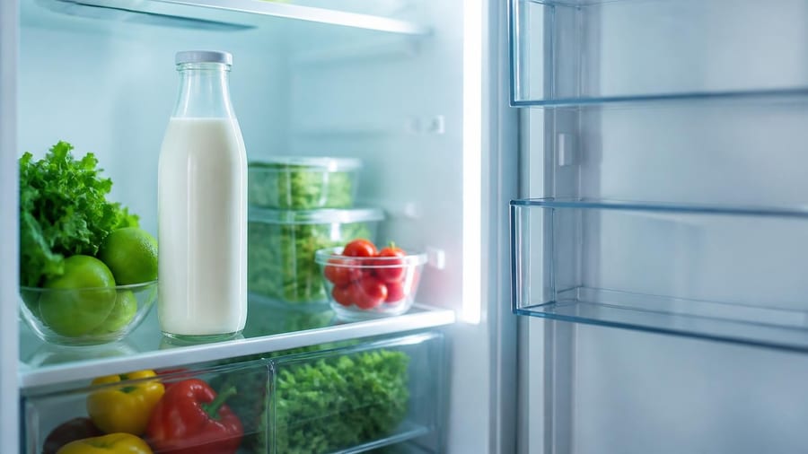 Kühlschrank richtig einräumen – warum Milch nie wieder in die Tür gehört