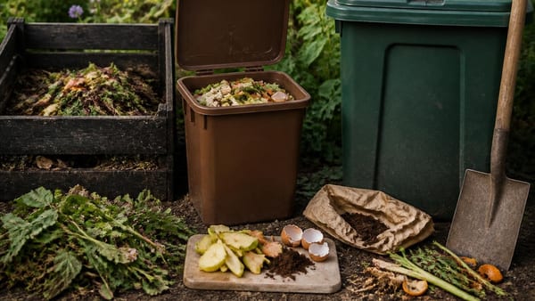 Organische Reste gehören nicht in den Restmüll. Doch wohin mit Kartoffelschalen, Kaffeesatz und Gartenabfällen?