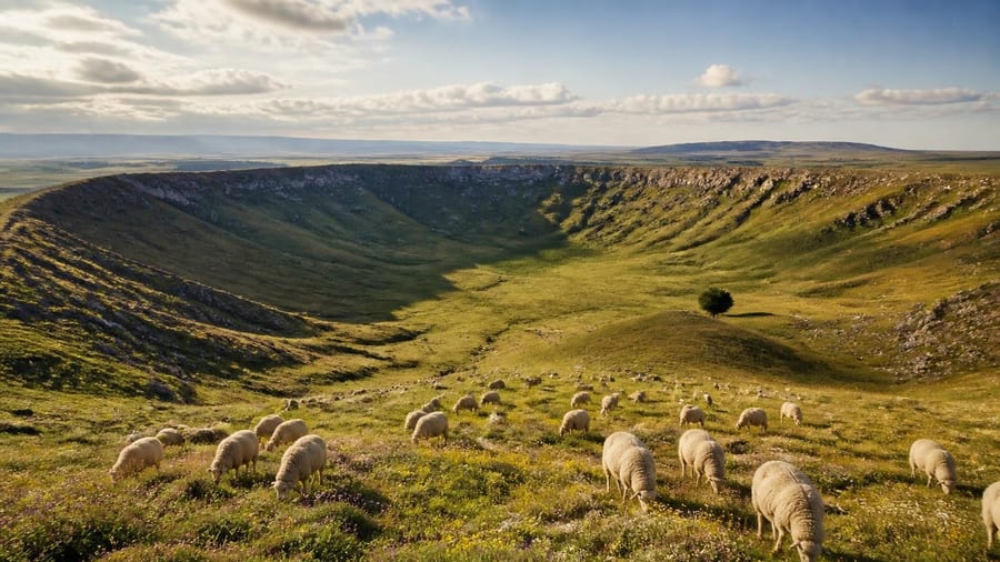 365 Tage im Jahr: Schäferin kümmert sich mit ihrer Herde um die Rieser Kraterlandschaft