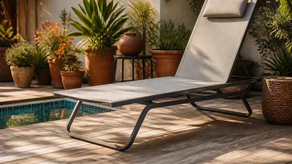 Klappbare Gartenliegen liegen im Trend – besonders wenn sie unter 25 Euro kosten und sich vielseitig nutzen lassen.