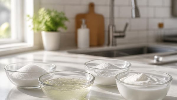 Zucker, Spülmittel, Backpulver: Warum diese magische Mischung ideal für jeden Raum deines Hauses ist